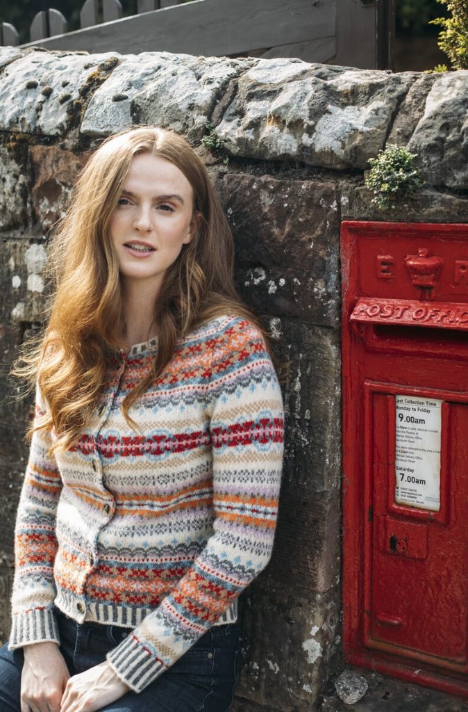 Erib Westray Cardigan In Mallaig New Colour Wild Paisley erib-westray-cardigan-in-mallaig-new-colour-wild-paisley
