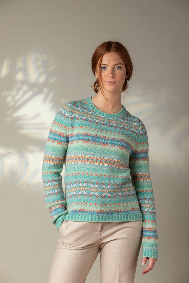 Eribé Kinross Sweater in Topaz and Opal - New Colours – Wild Paisley