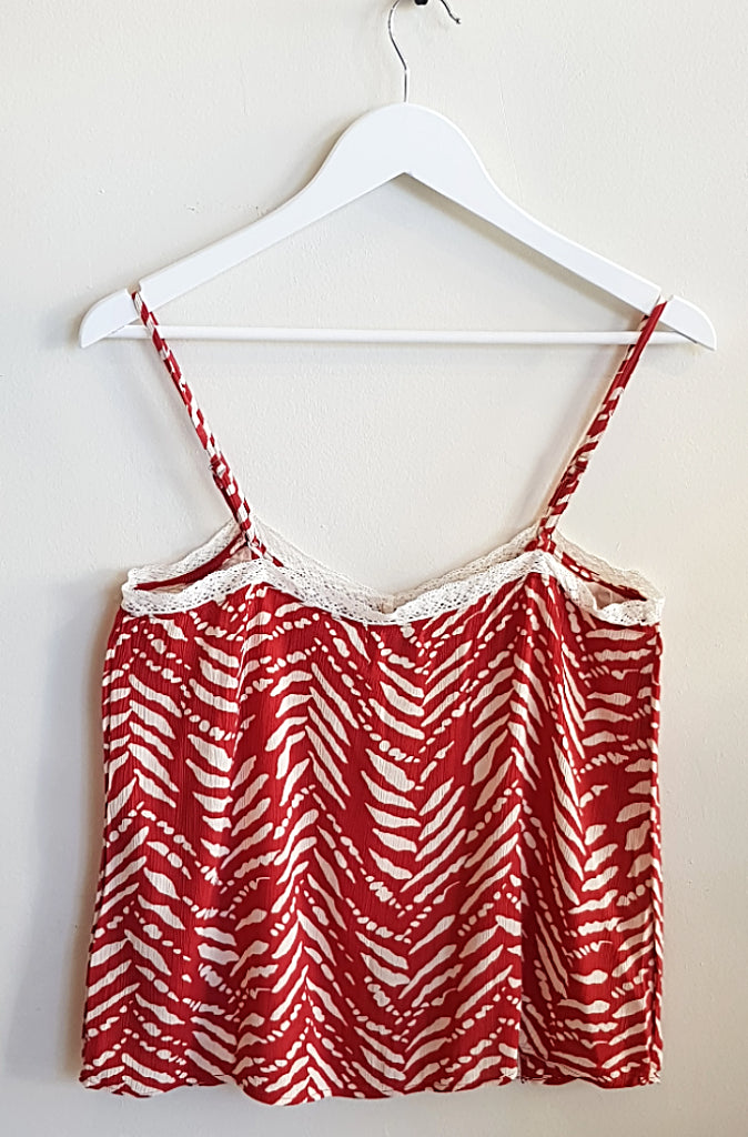 Stella Forest Mali Camisole in Grenat - Wild Paisley
