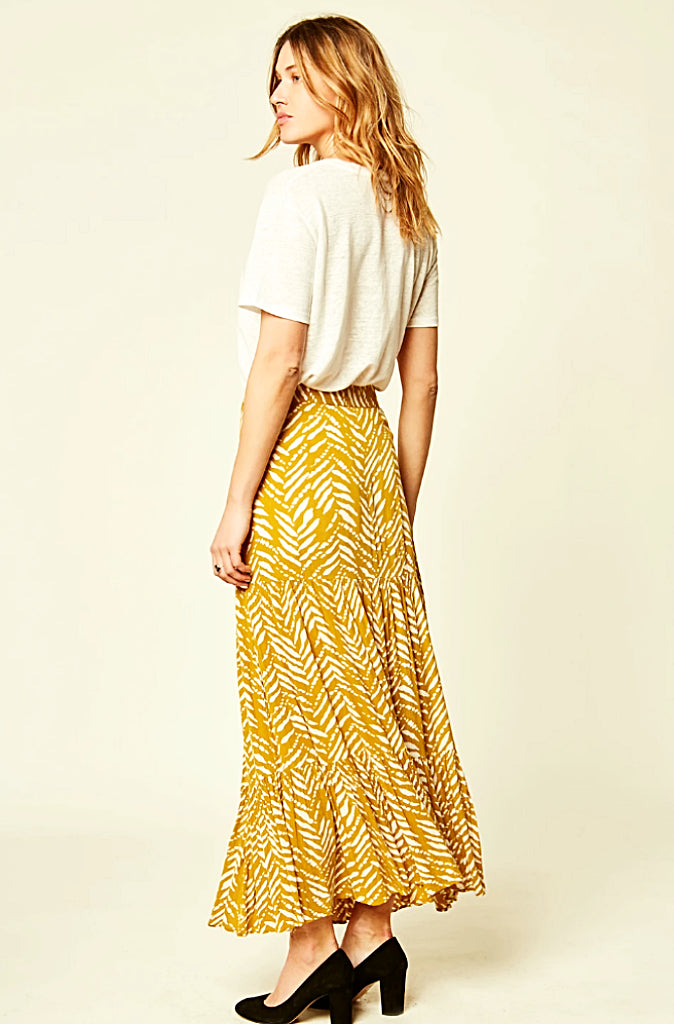 Stella Forest Mali Skirt in Tournesol - Wild Paisley