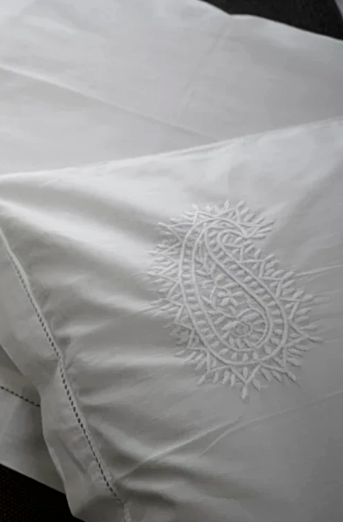 Eva Massai Creations Square Pillowcases Set of 2 Mango Motif - Wild Paisley
