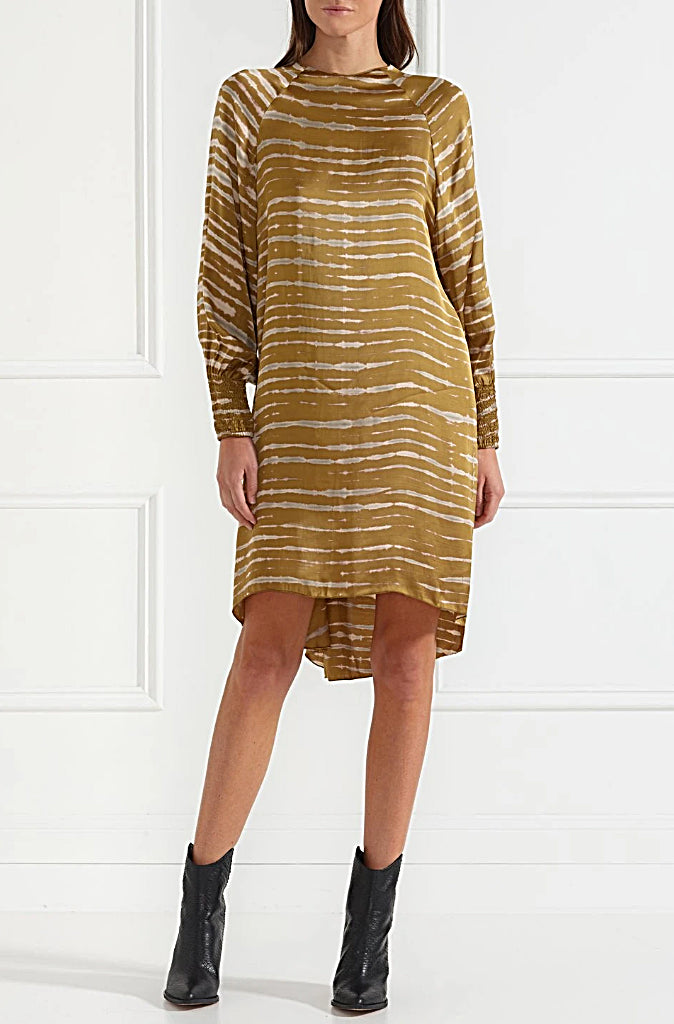 Rabens Saloner Lora Sahara Raglan Dress - Wild Paisley