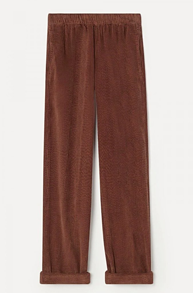 American Vintage Padow Relaxed Pants in Desire - Wild Paisley