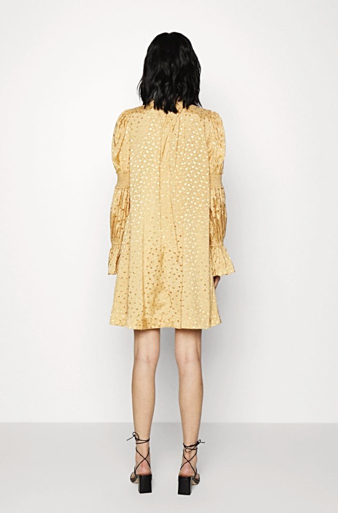 byTiMo Delicate Shift Dress in Golden - Wild Paisley