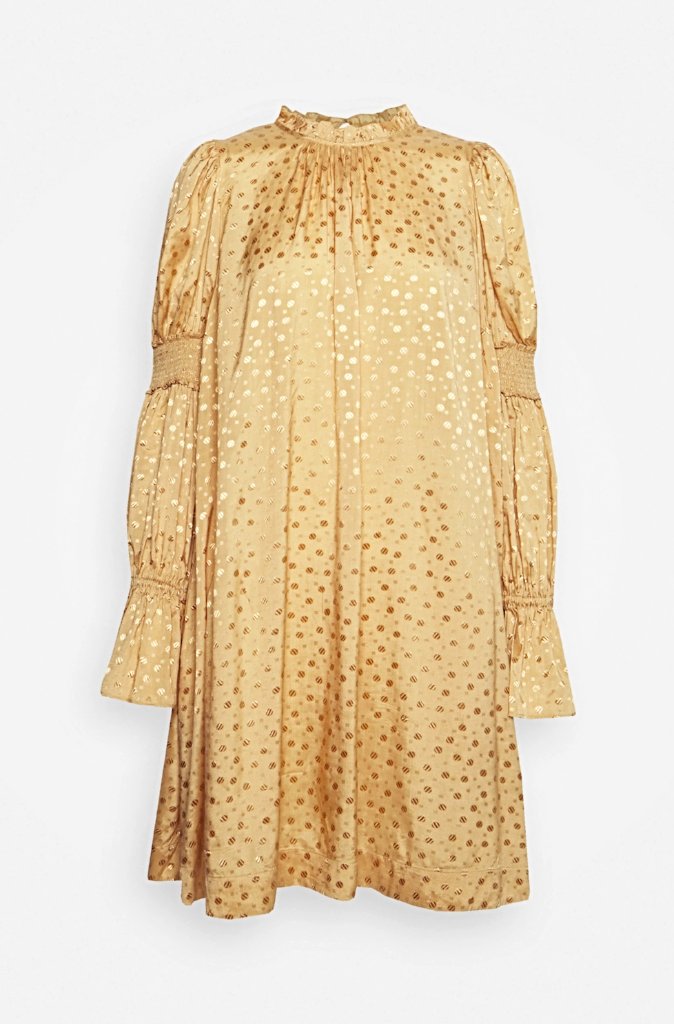 byTiMo Delicate Shift Dress in Golden - Wild Paisley