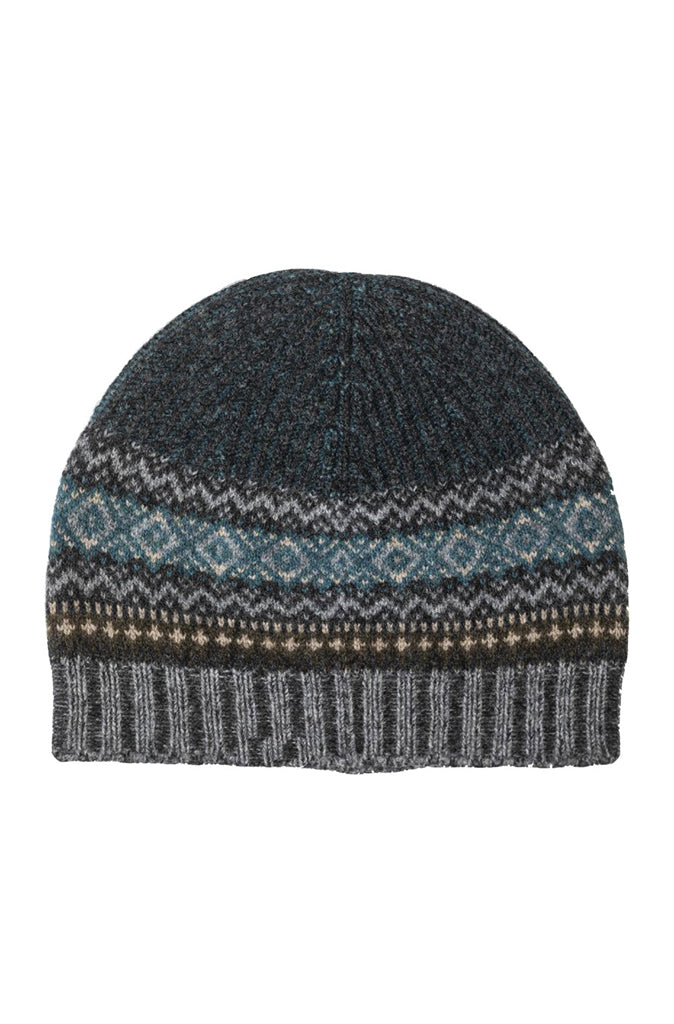Eribé Alpine Beanie in Colliery - Wild Paisley
