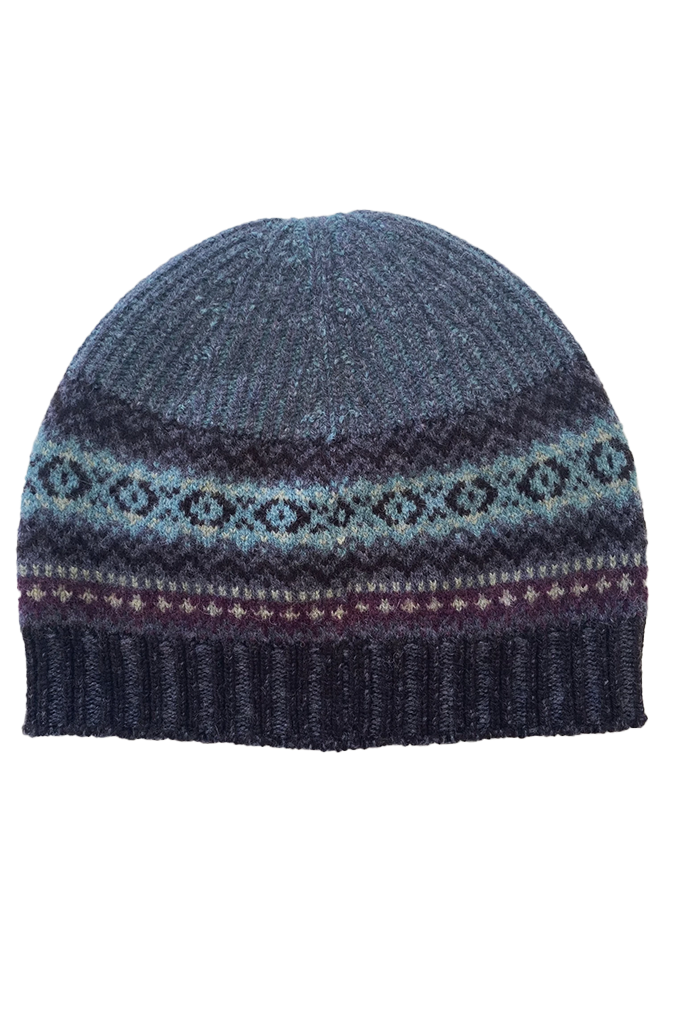 Eribé Alpine Beanie in Selkie - Wild Paisley